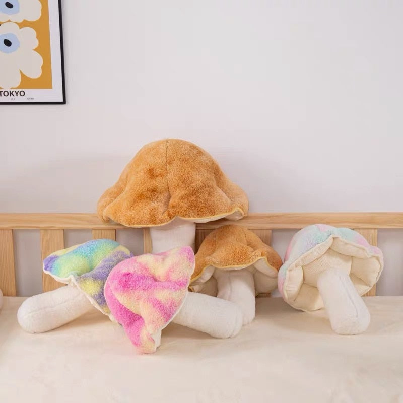 Fluffy Mushroom Cushion | Bowlift