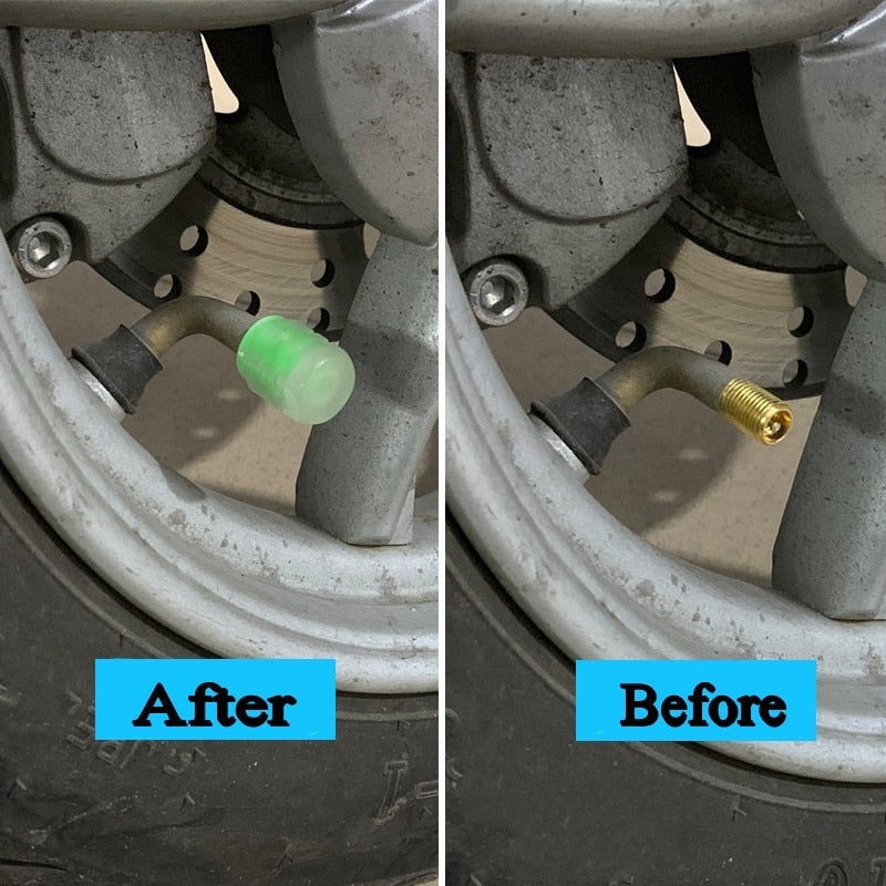 BowLift | 4PCS Luminous Car Valve Caps
