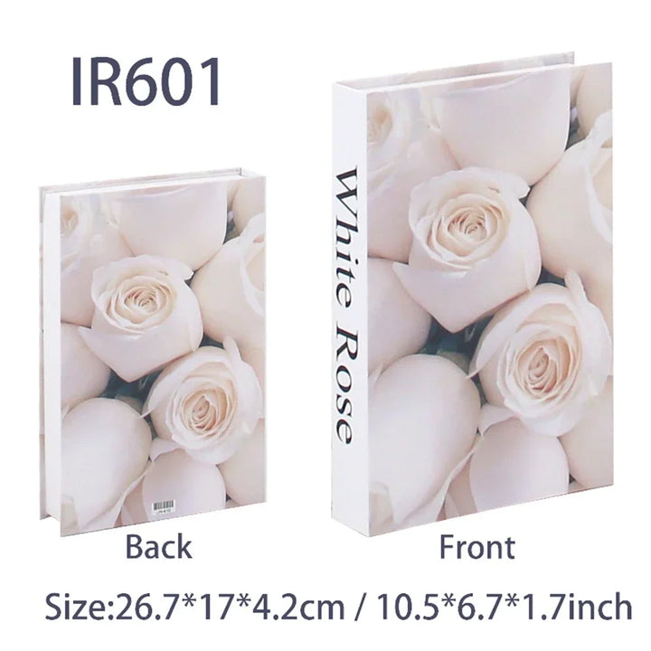 BowLift | NordicTome Decorative Books | Luxury Decoration & Storage Box | 26.7×17.5×4.2 cm | Coffee Table Accessory in Book Design