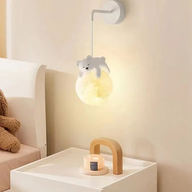 MoonGlow Light - Stylish LED Wall Lamp for Rooms Bowlift
