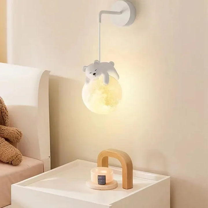 MoonGlow Light - Stylish LED Wall Lamp for Rooms Bowlift