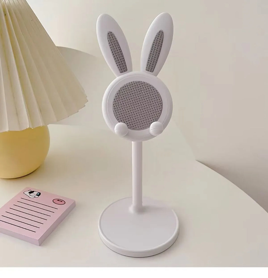 BowLift | HoppelStand Handy Holder | Height Adjustable & Tiltable | Cute Rabbit Design | For Phone & Tablet