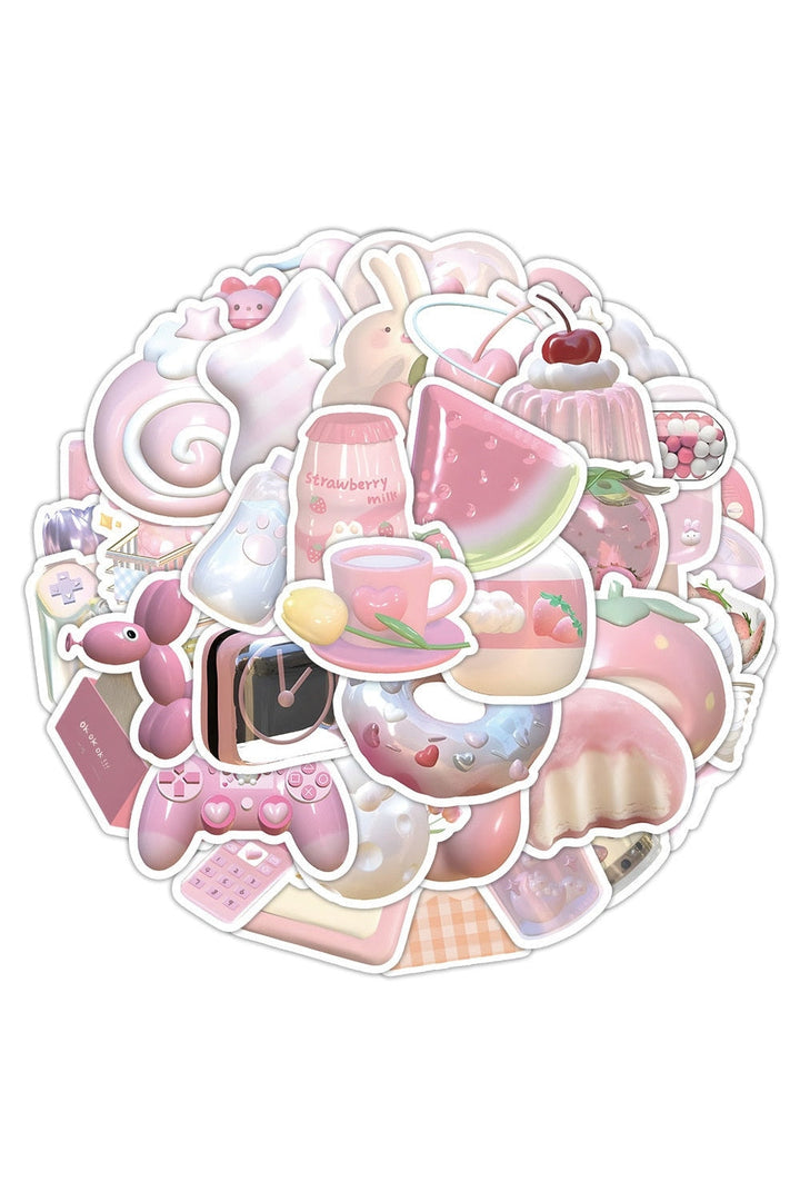 Pink Dream Creative Sticker | Bowlift