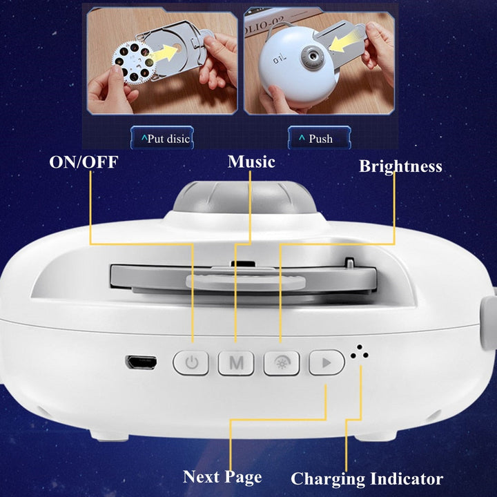 BowLift | Cosmical Galaxy Cinema Projector