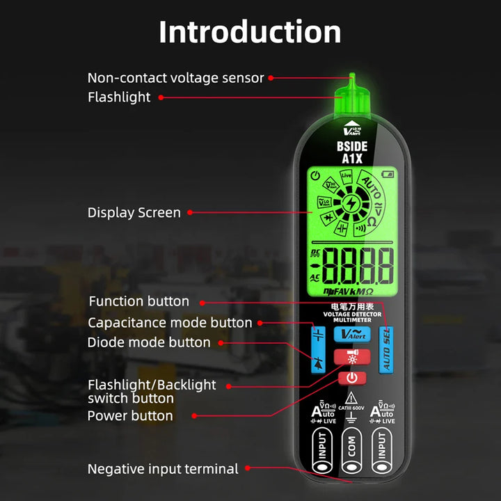 BowLift | Professional Digital Electric Multimeter