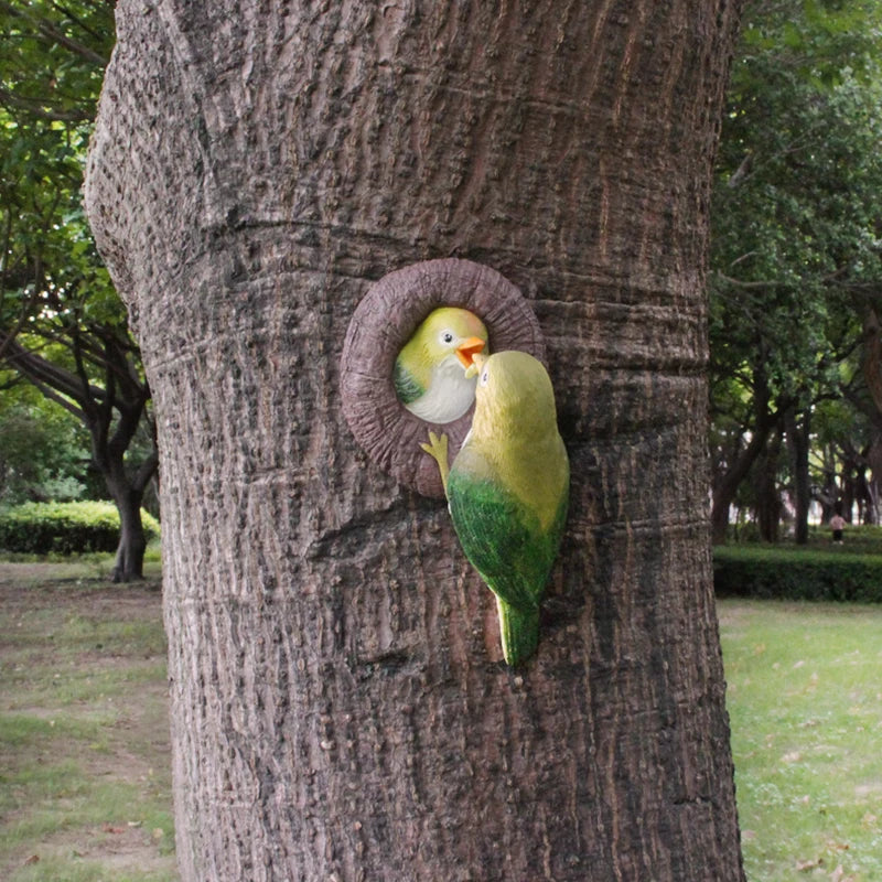 BowLift | Lovebirds Tree Hug Wall Hanging Decor