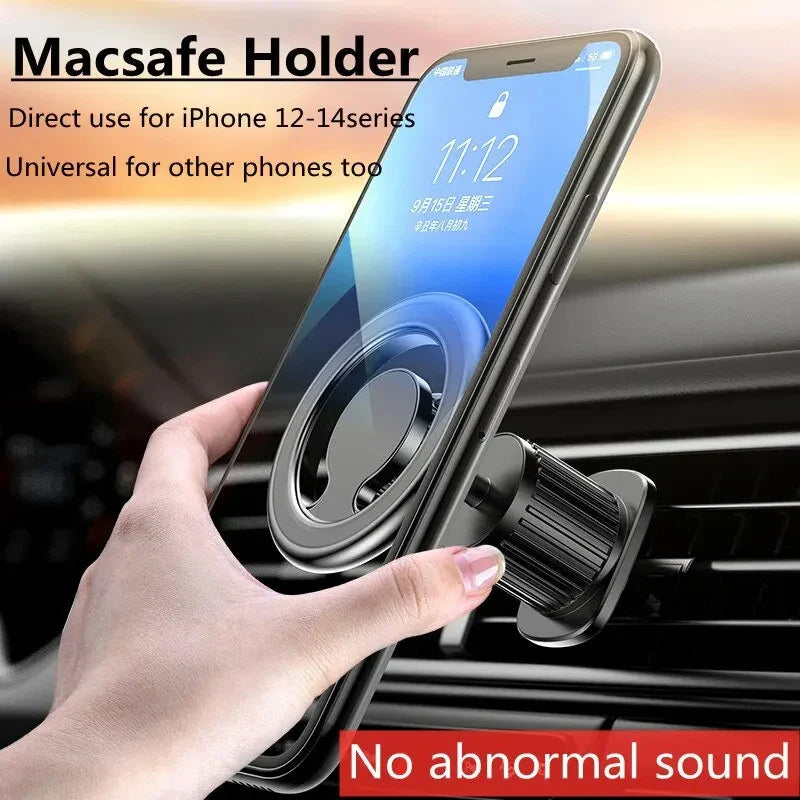 BowLift | MagnoGrip AutoMount Magnetic Phone Holder for Car | 360° Rotatable | Strong Hold for iPhone, Samsung & Co.