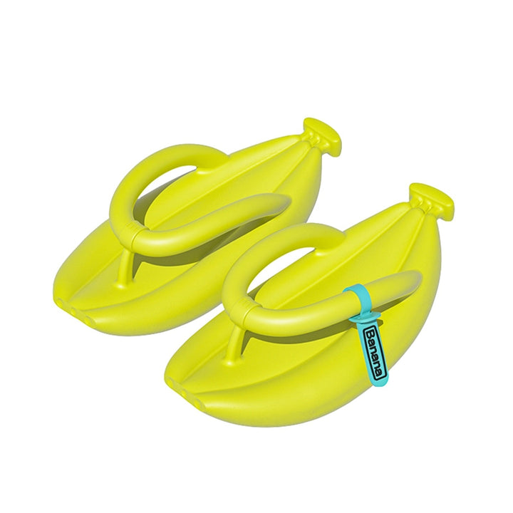 BowLift | Plush Banana Comfy EVA Flip Flops