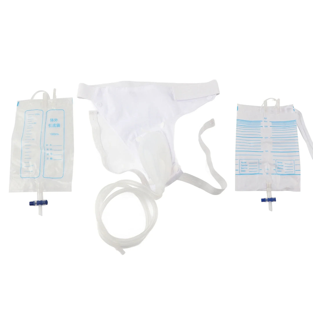 BowLift | Silicone Adults Urine Collector with Catheter Bag