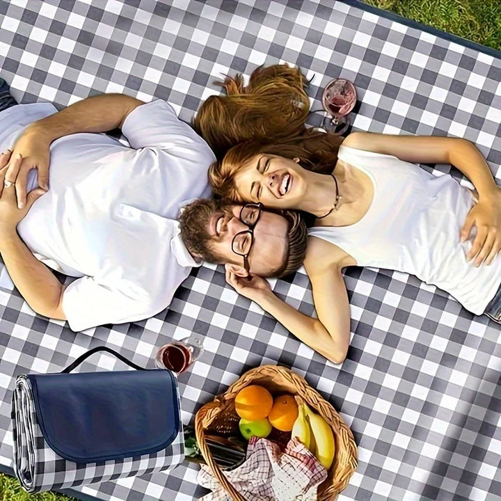 BowLift | Picnic Blanket Travella | Sand & Water Resistant | Extra Large 203x145 cm | For Beach & Outdoor