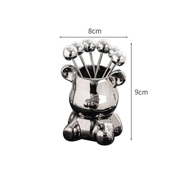 Nordic Tiny Bear Food Fruit Holder | Bowlift
