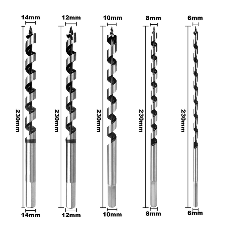 BowLift | Extended Hex Shank Wood Drill Bit