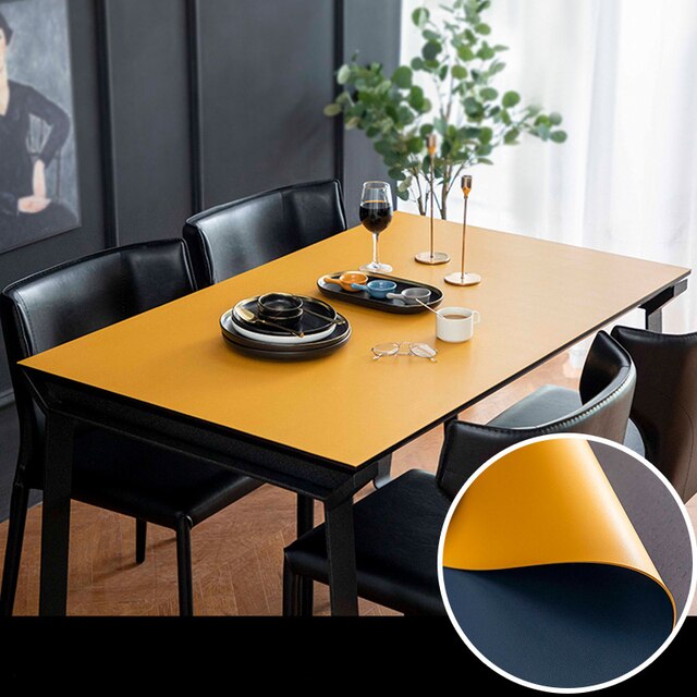 BowLift | Nordic Minimalist Leather Waterproof Table Protector Mat