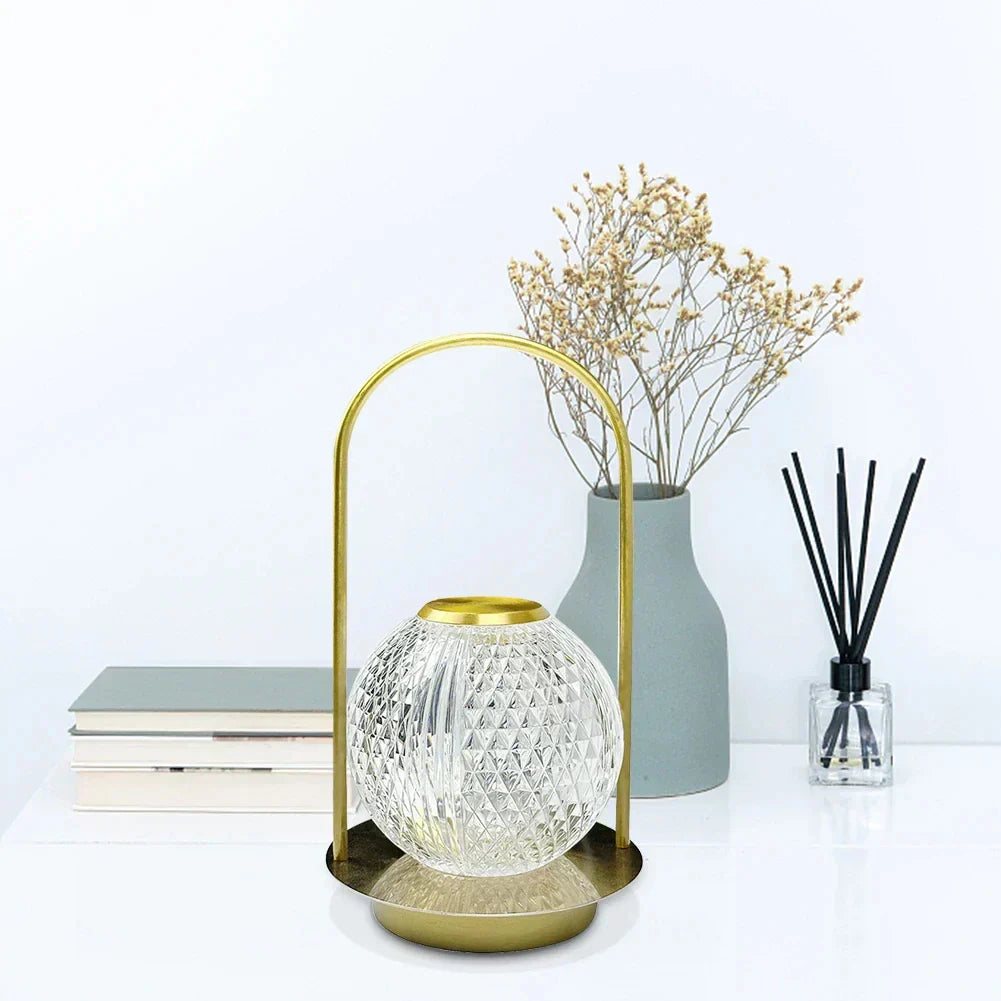 BowLift | Designer Table Lighting with Crystal Shine