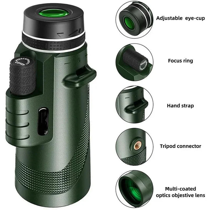 BowLift | Professional High Power Monocular Telescope