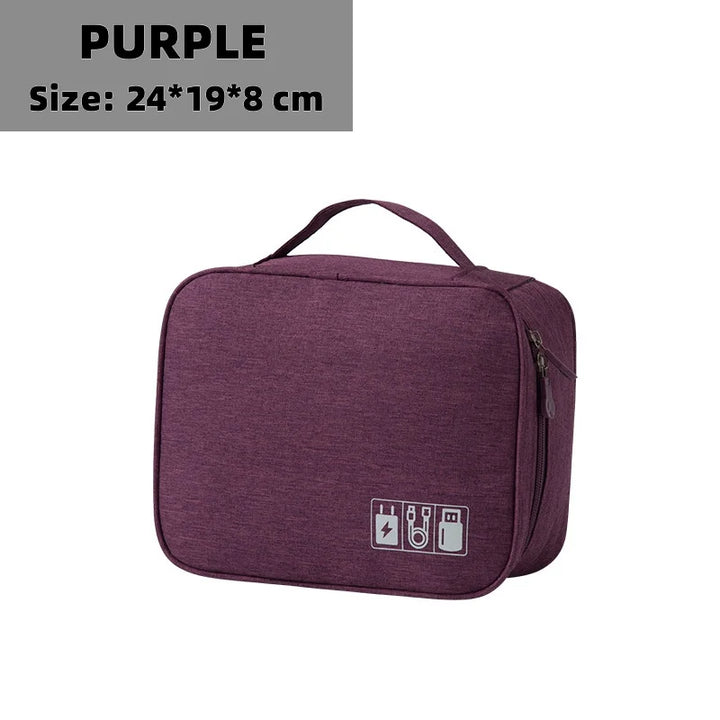 BowLift | Baguvo Cosmetic Bag | Water Repellent & Compact | 100% Oxford Polyester | 24×18×9 cm