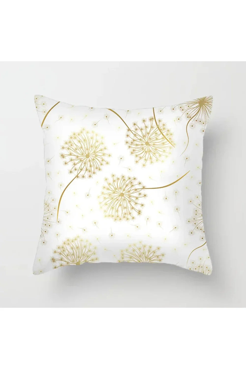Yellow Leaf Polyester Pillowcase | Bowlift