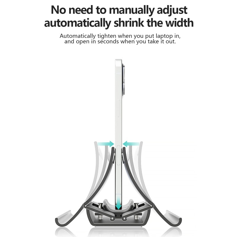BowLift | Vertical Gravity Non-slip Laptop Stand