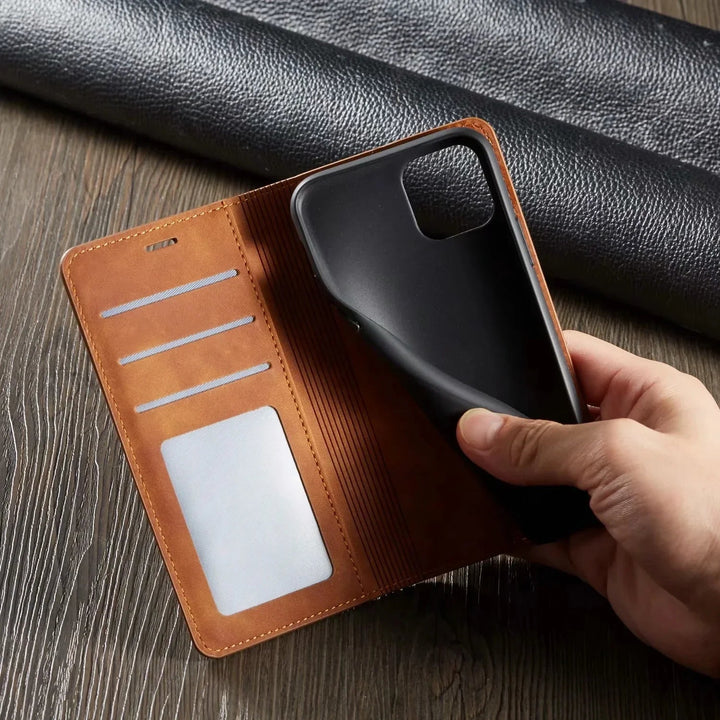 BowLift | Magnetic Leather iPhone Case – Stylish Protection with Quality