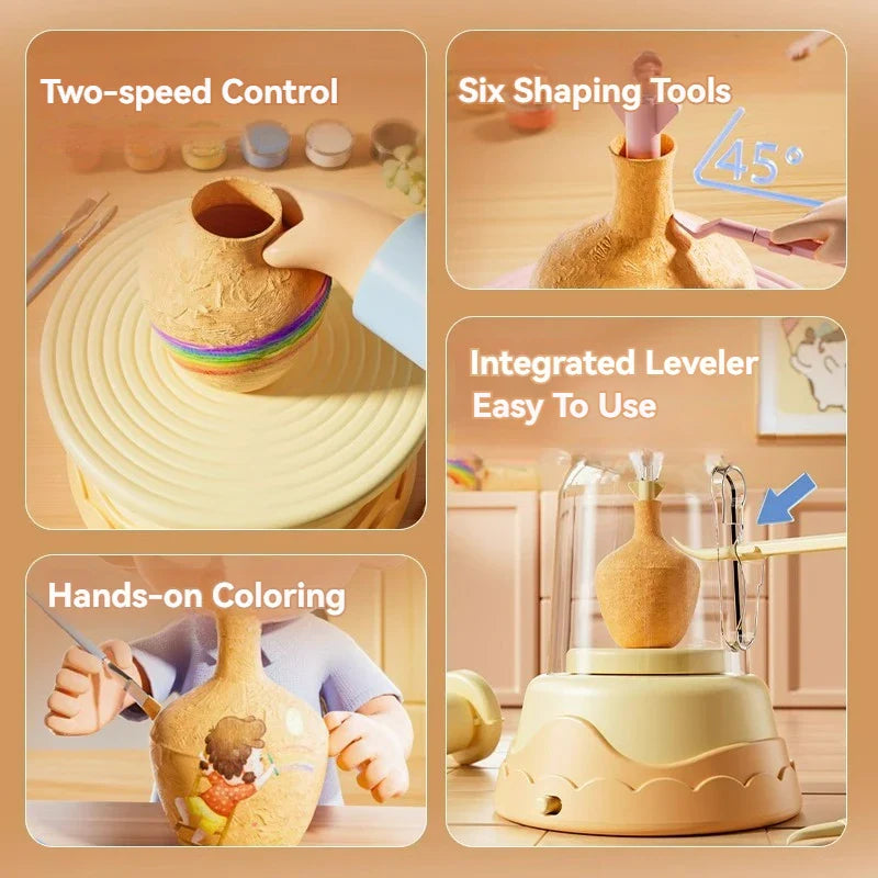 BowLift | Kids Electric Pottery Machine