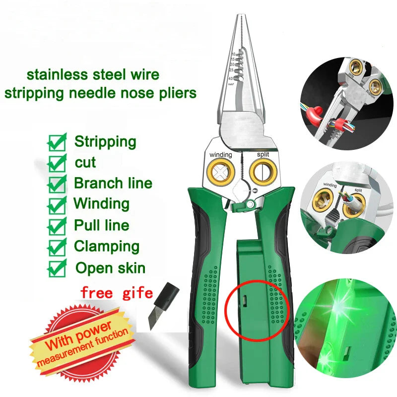BowLift | Multi-Functional Wire Stripper with Tester Function