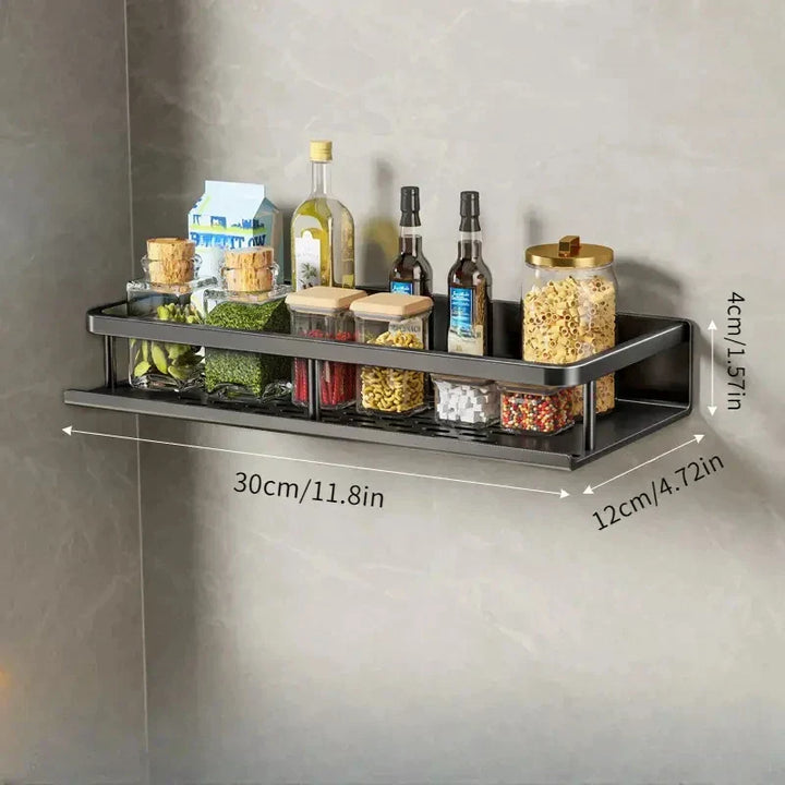 BowLift | Wall-Mounted Kitchen Rack – Space-Saving and Stylish Aluminum Rack for Kitchen Utensils