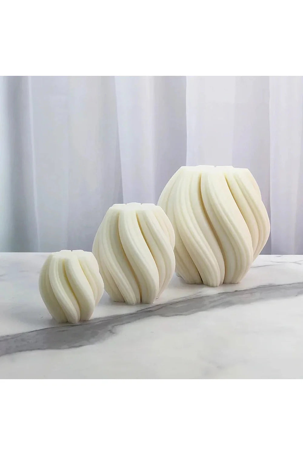 Wave candle shape DIY | Bowlift