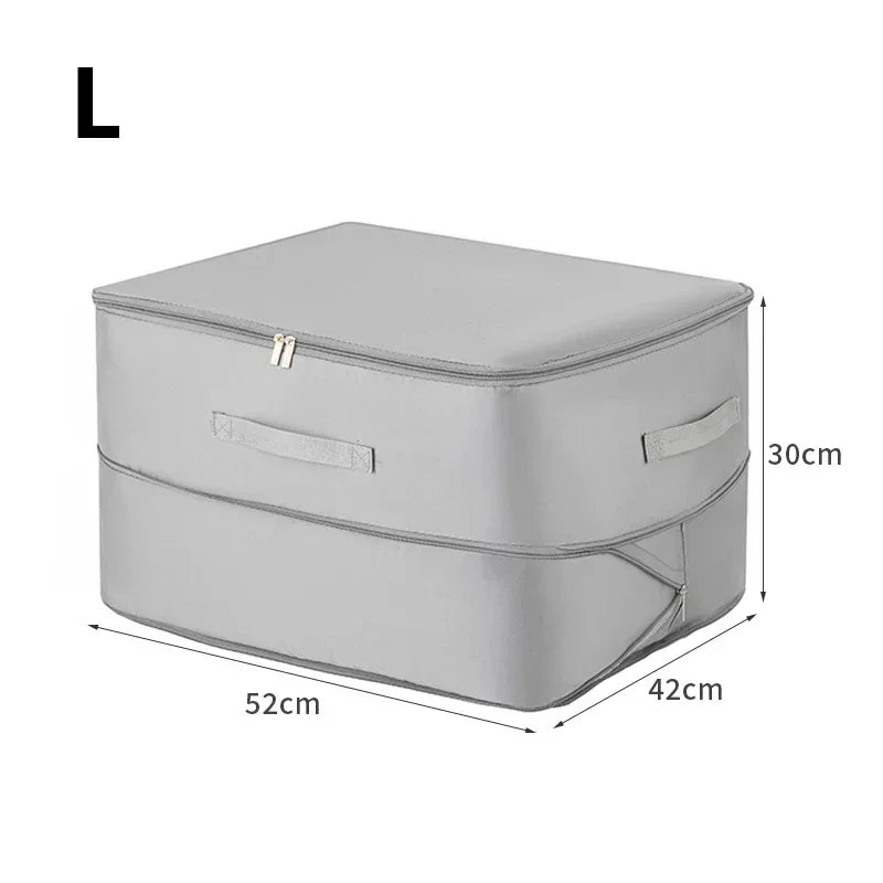 Storage bag for bedding with 40% space savings | Bowlift