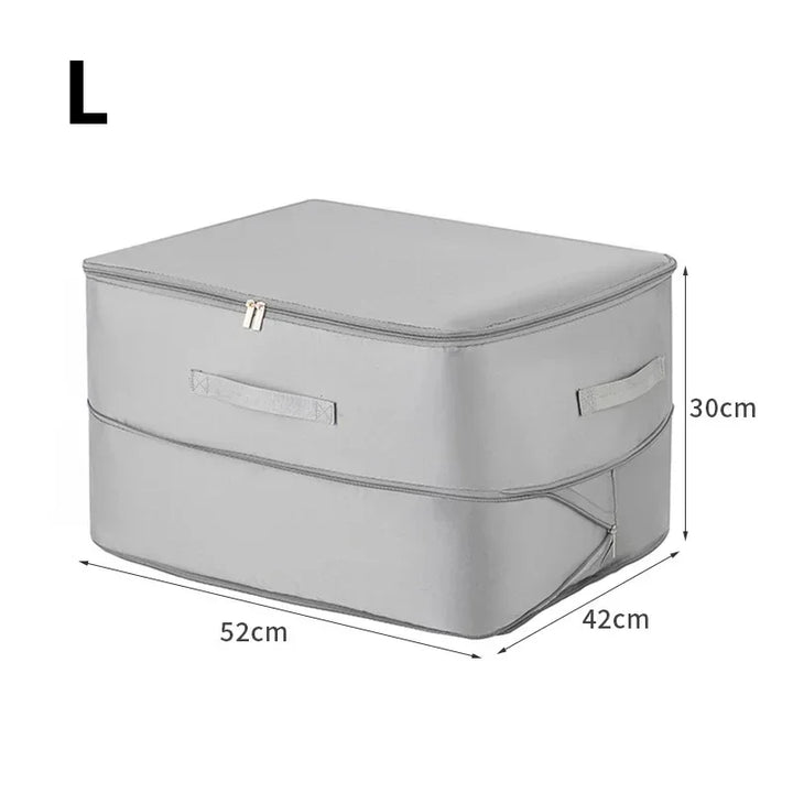 Storage bag for bedding with 40% space savings | Bowlift