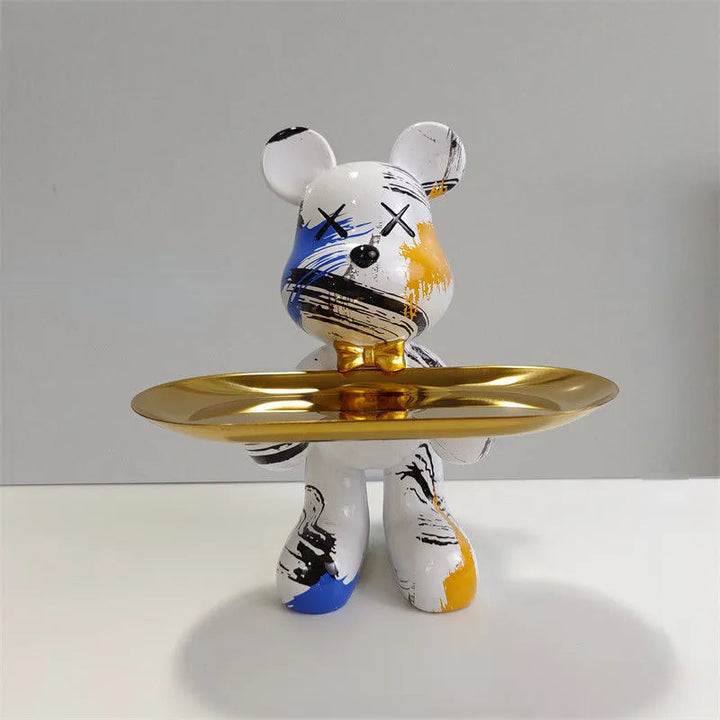 BowLift | BearServe - Bear Sculpture with Tray