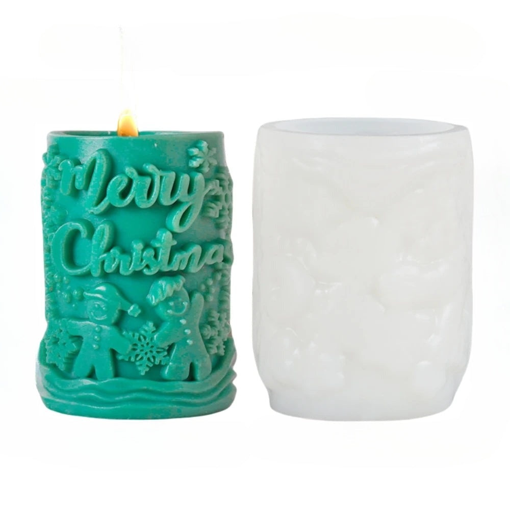 BowLift | Elegant 3D Candle Silicone Mold with Decorative Pattern