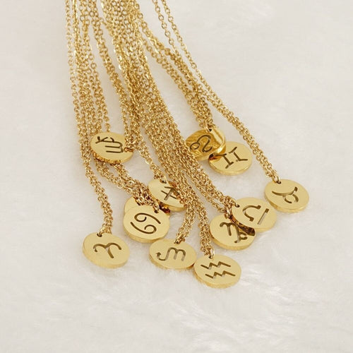 Zodiac Necklace | Sustainable Stainless Steel, Stays Radiant! Bowlift