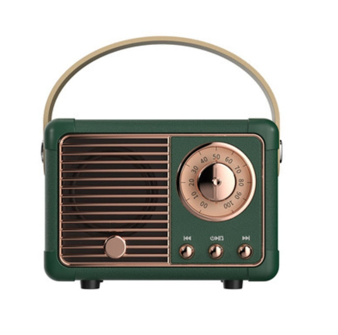 Mini Retro Radio Bowliftuetooth Speaker | Bowlift