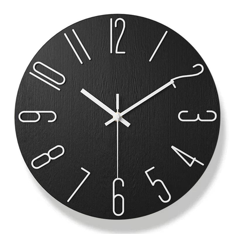 BowLift | ScandiTick - Elegant Wooden Timepiece