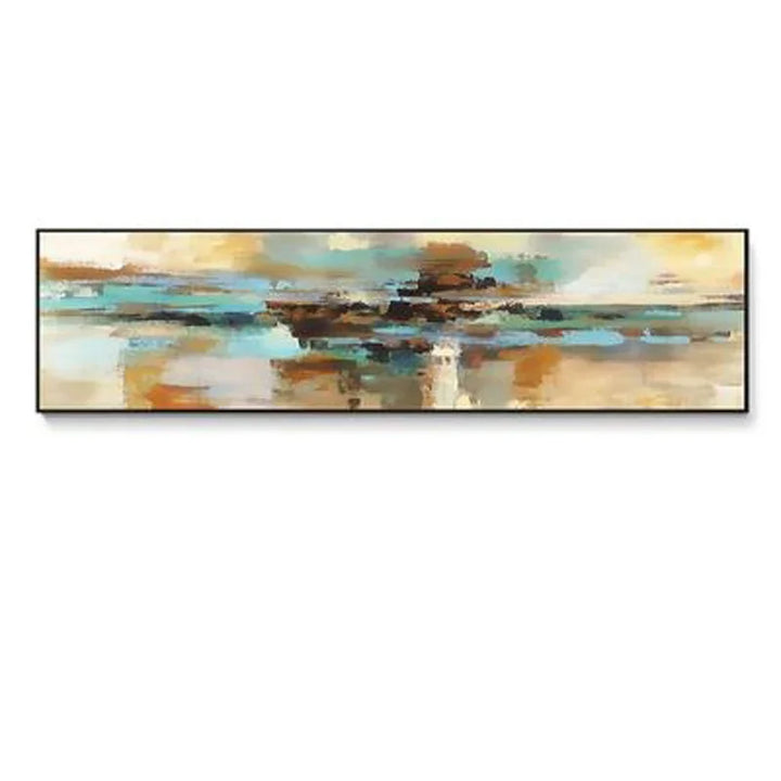Modern Abstract Wide Format Wall Art Fine Art Canvas Prints Pictures For Living Room Above The Sofa Art For Bedroom Above The Bed | Bowlift