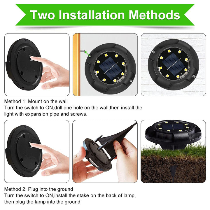 BowLift | Eco Solar Colorful Garden Light