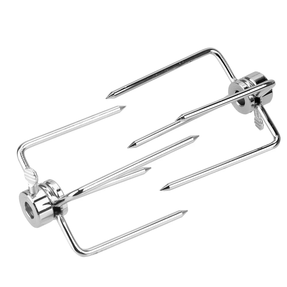 BowLift | BBQ Meat Forks GrillMaster Pro | 2-piece set | Stainless steel | For rotisserie & charcoal grill