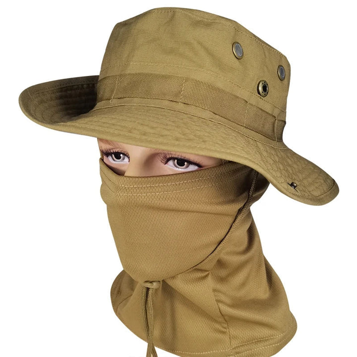 BowLift | Tactical Camouflage Full Face Cover Hat