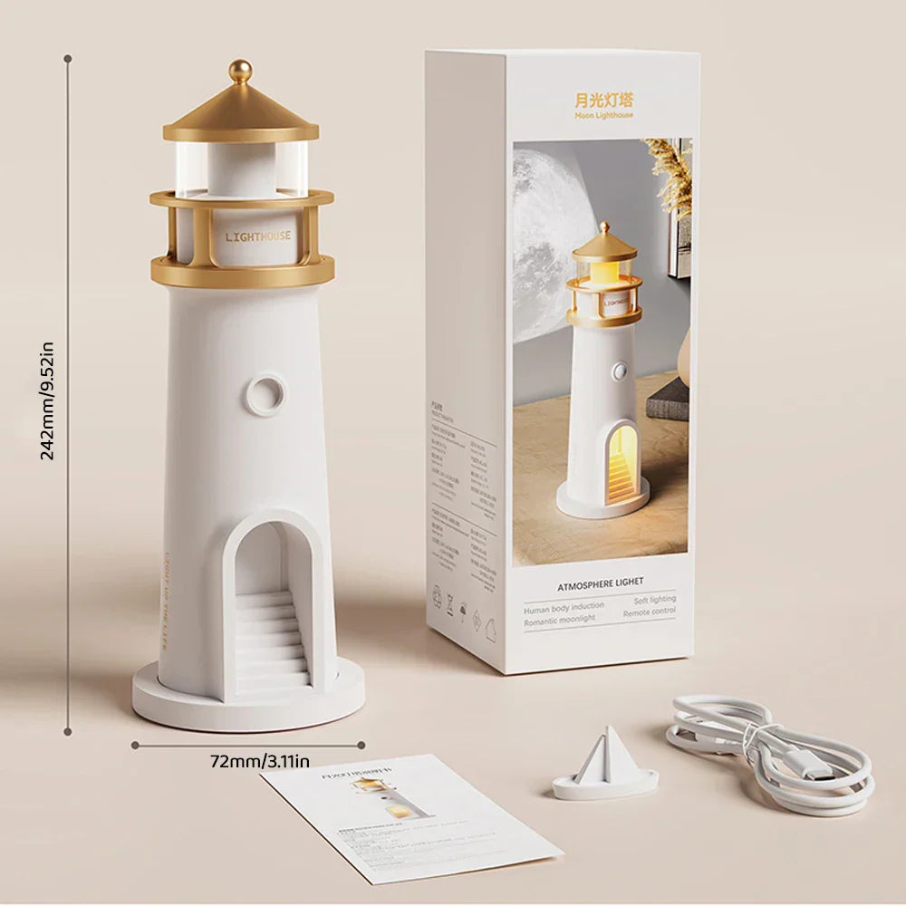 BowLift | Lighthouse Ambient lights Bluetooth Music Dimmable Projection