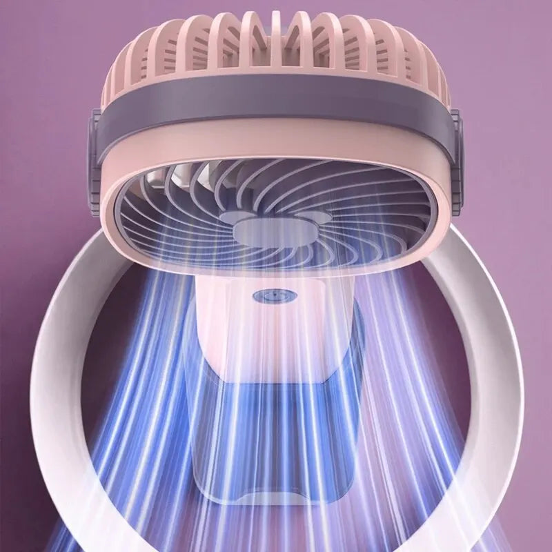 BowLift | Airvalo Mini Fan | USB & Rechargeable | Portable & Quiet | Compact Design