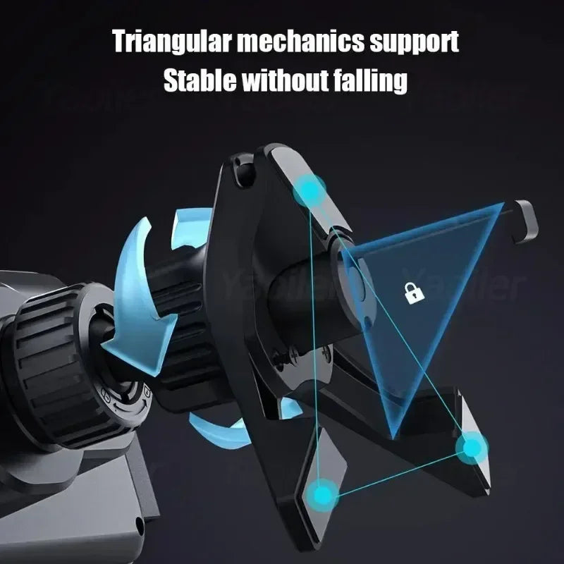 BowLift | Wireless Fast Charger Flip Car Phone Holder