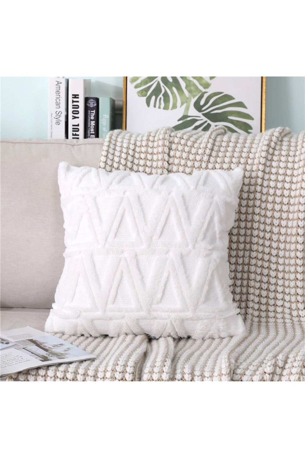 Rattan Plush Pillowcase | Bowlift