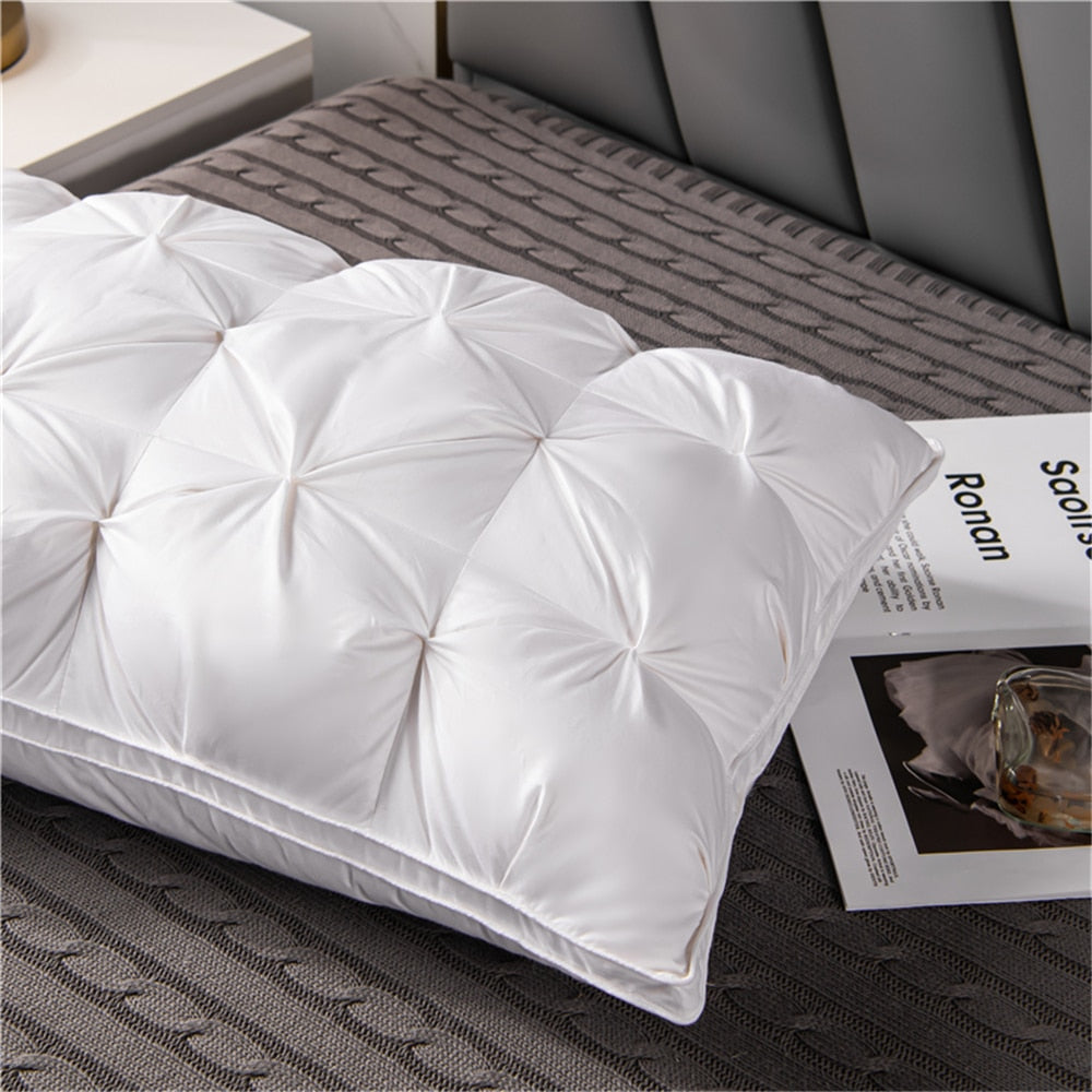 Goose Down Feather Pillow Premium Quality Bowlift