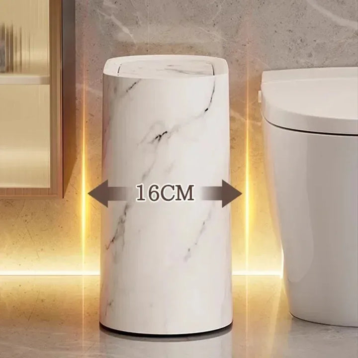 Nordic Marble Design Trash Can Bowlift
