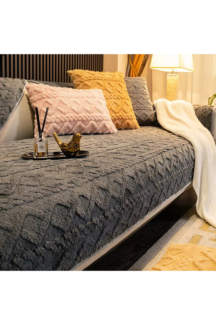 Plush living room blanket | Bowlift