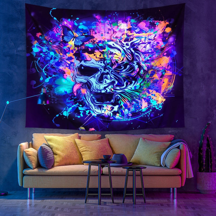 BowLift | Colorful Glowing Luminous Tapestry