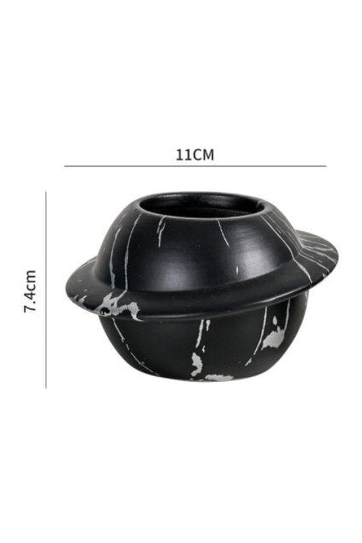 Motif ceramic pot for succulents | Bowlift