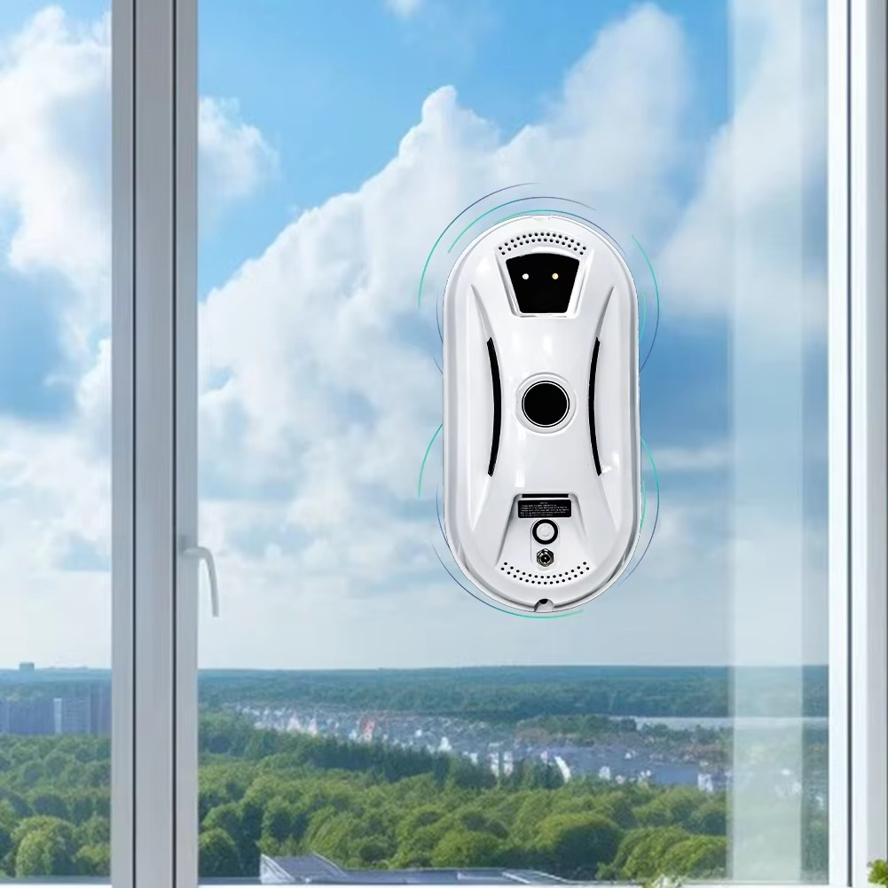 BowLift | Smart Window Cleaning Robot With Remote Control And Safety Rope
