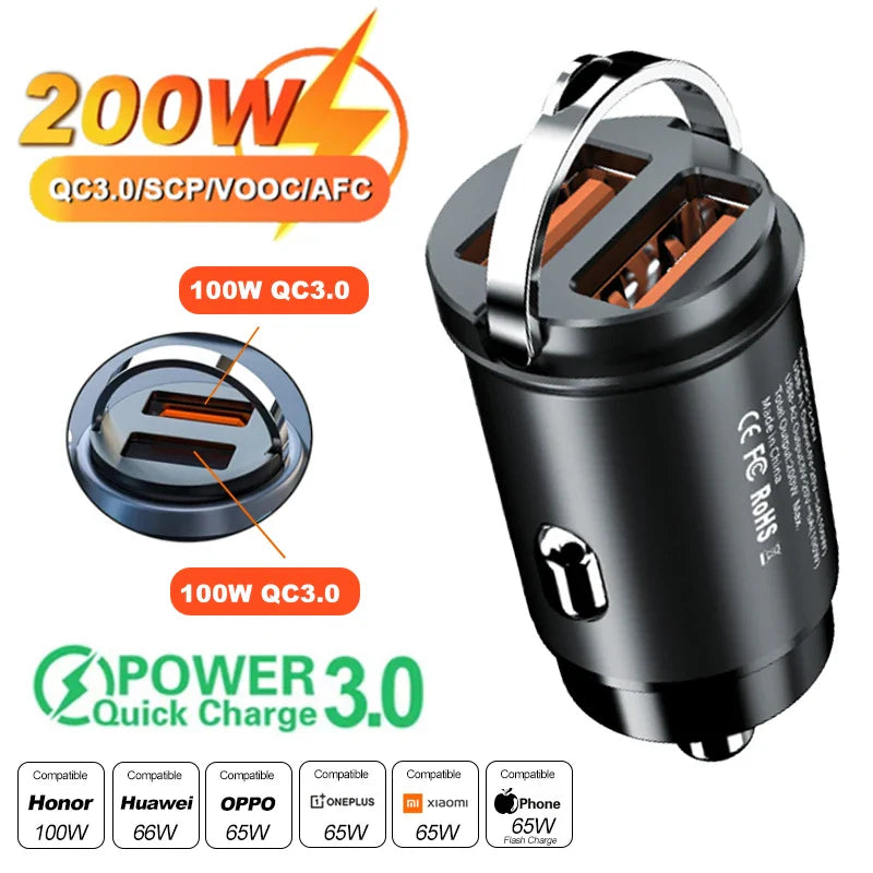 BowLift | USB Car Type C Charger