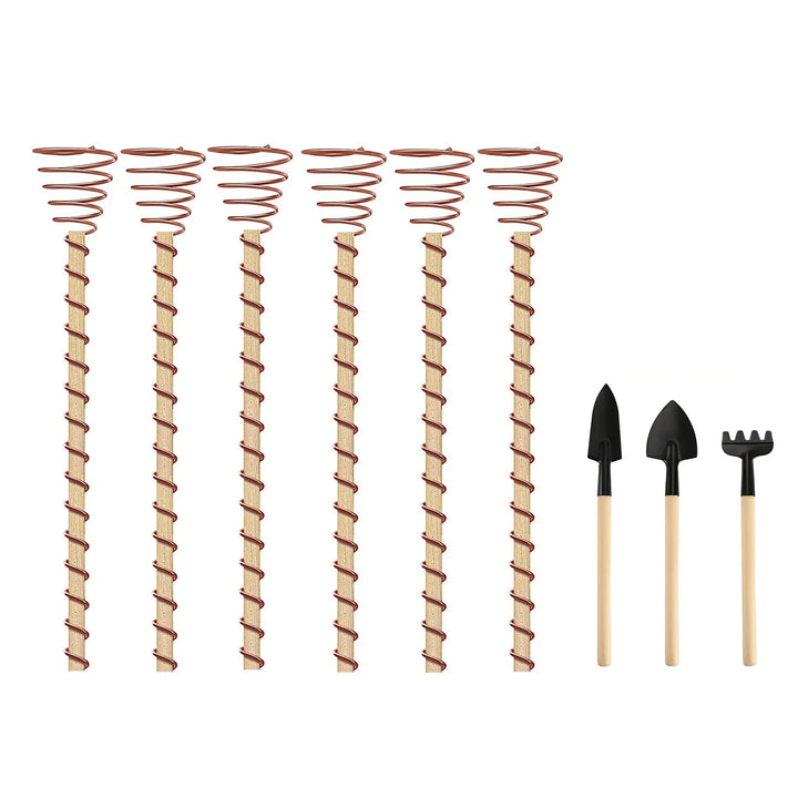 BowLift | VerdoraFlux Electroculture Plant Antennas | Copper Growth Rods for Garden & Potted Plants | Promoting Plant Growth Without Fertilizer